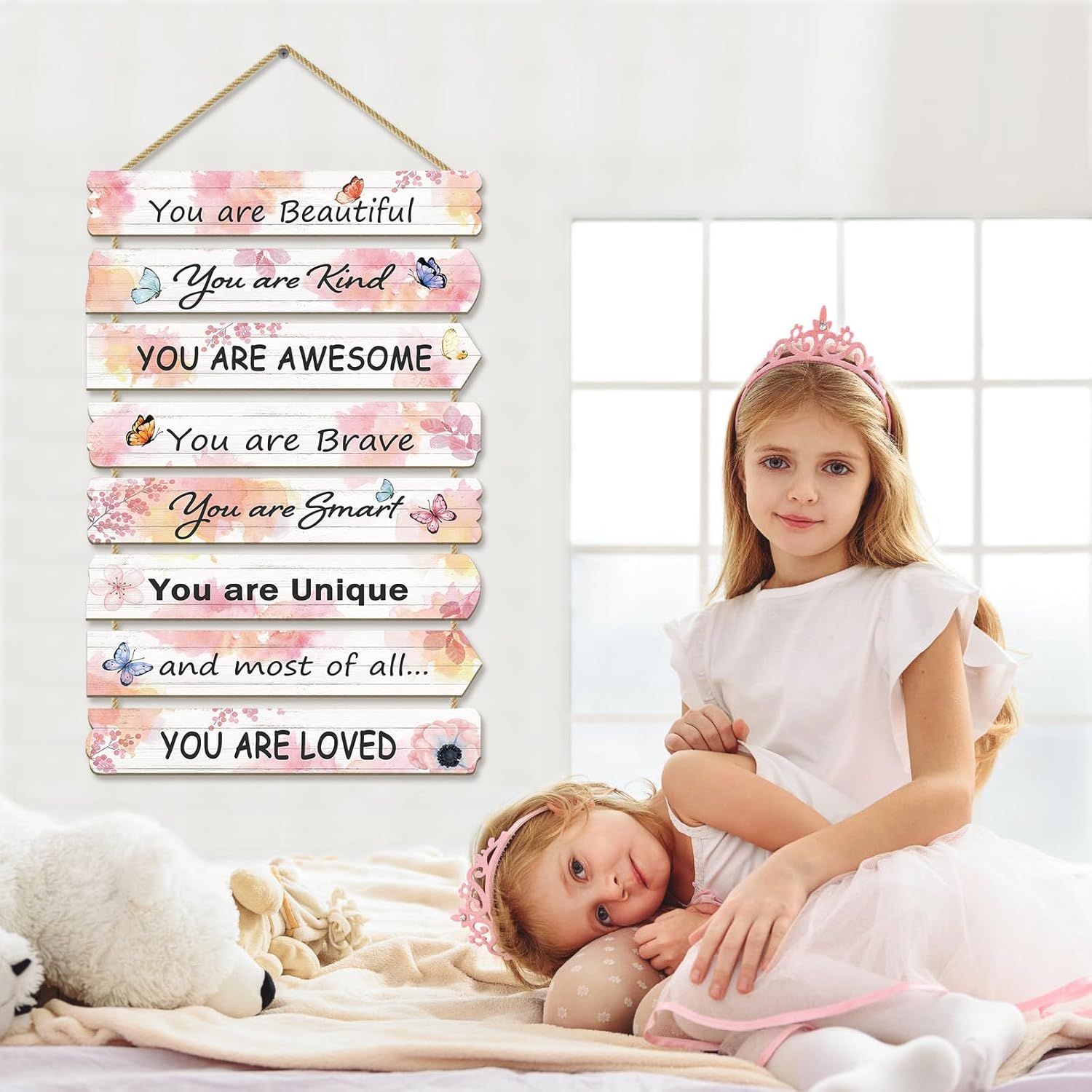Butterfly Wall Decor for Girls Bedroom