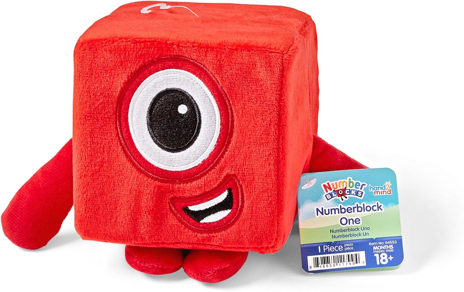 Numberblocks One Plush Figure Toy