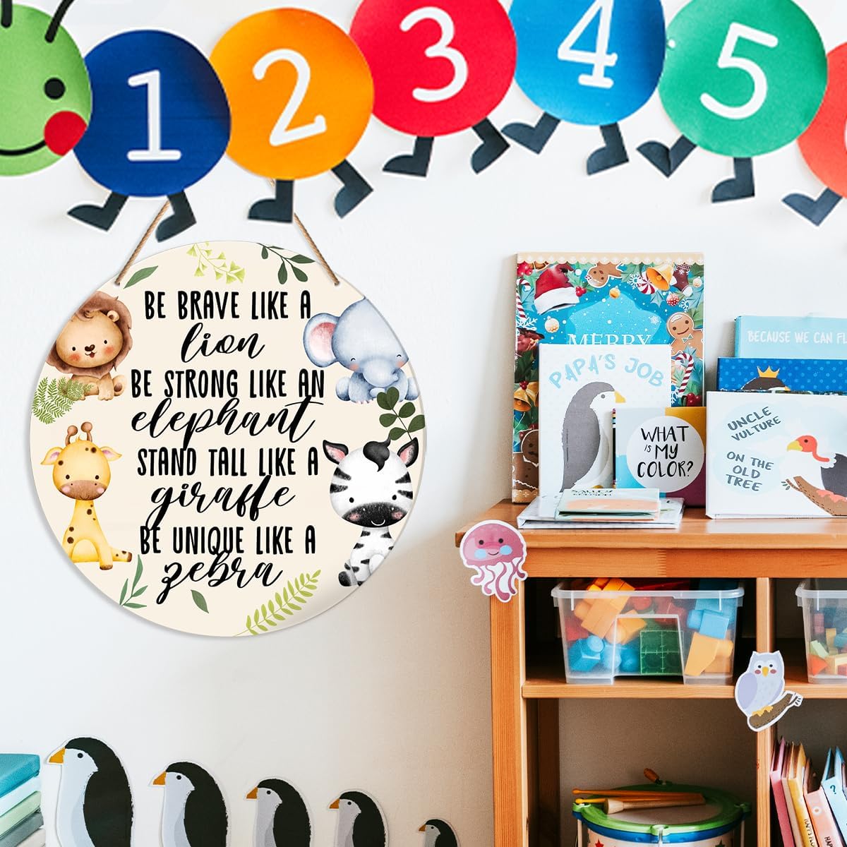 Muktoujaumai Nursery Wall Decor Sign