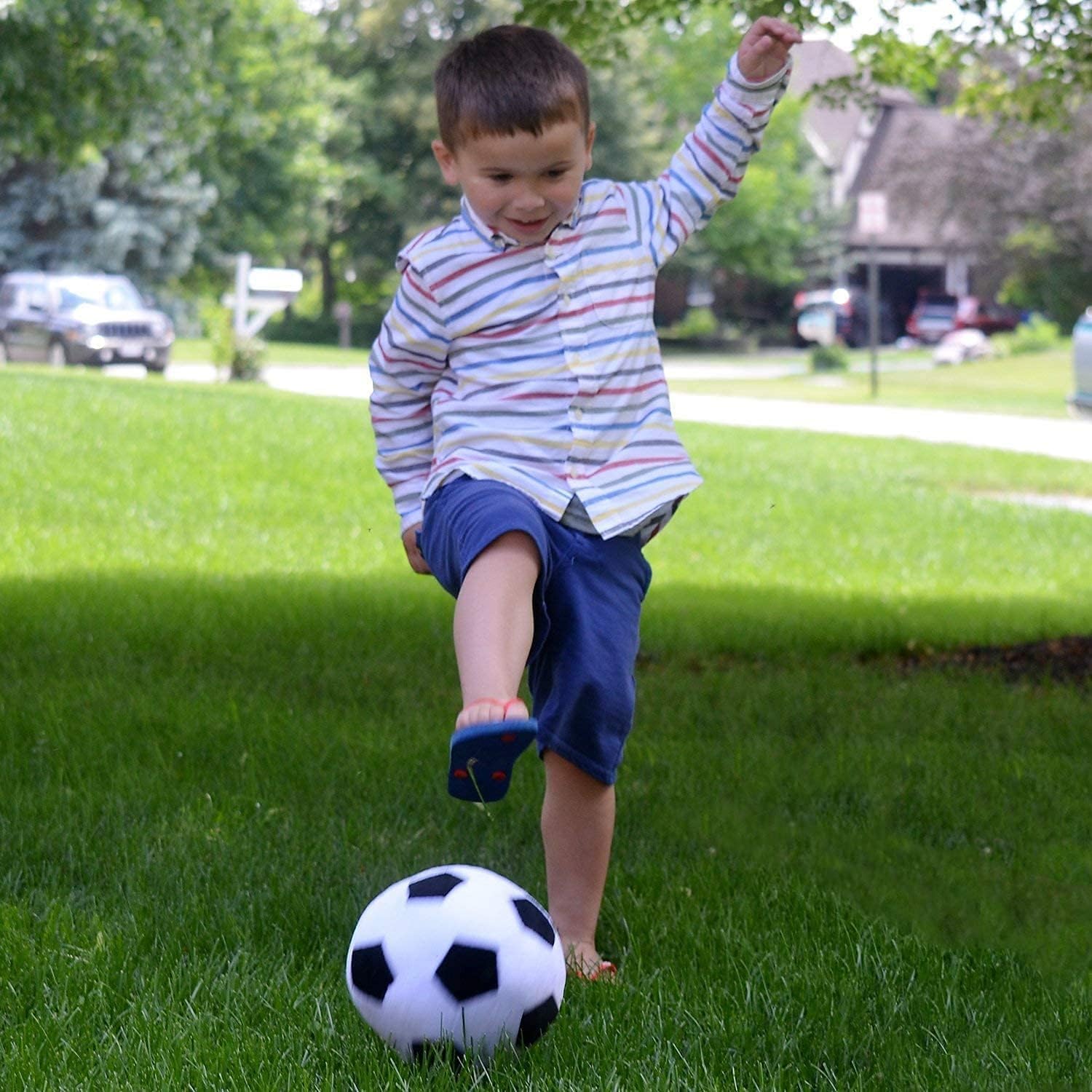T Play Soccer Ball Plush Throw Pillow Toy
