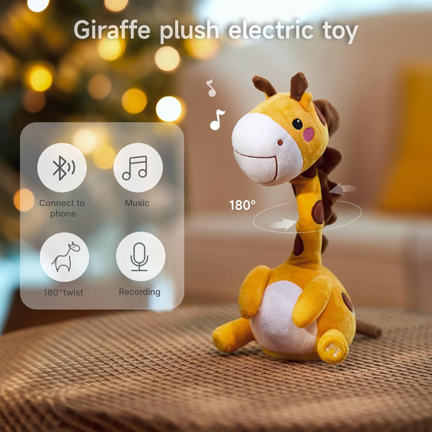 TUMAMA Dancing Talking Giraffe Toy