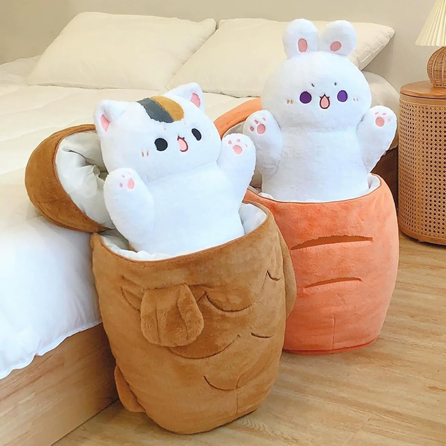 Taiyaki Cat Plush Pillow 118 Inch
