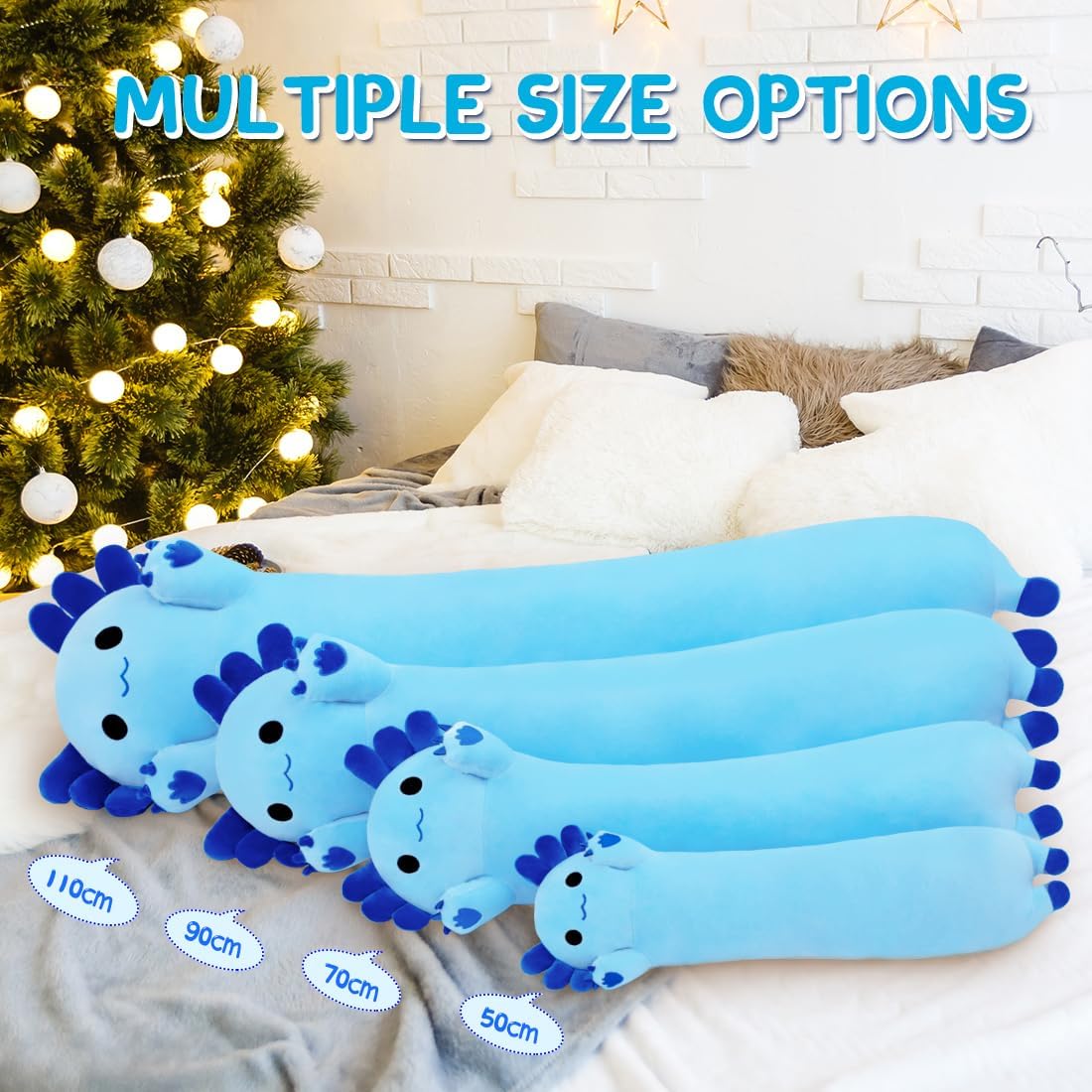 Plush Axolotl Hugging Pillow Toy 1