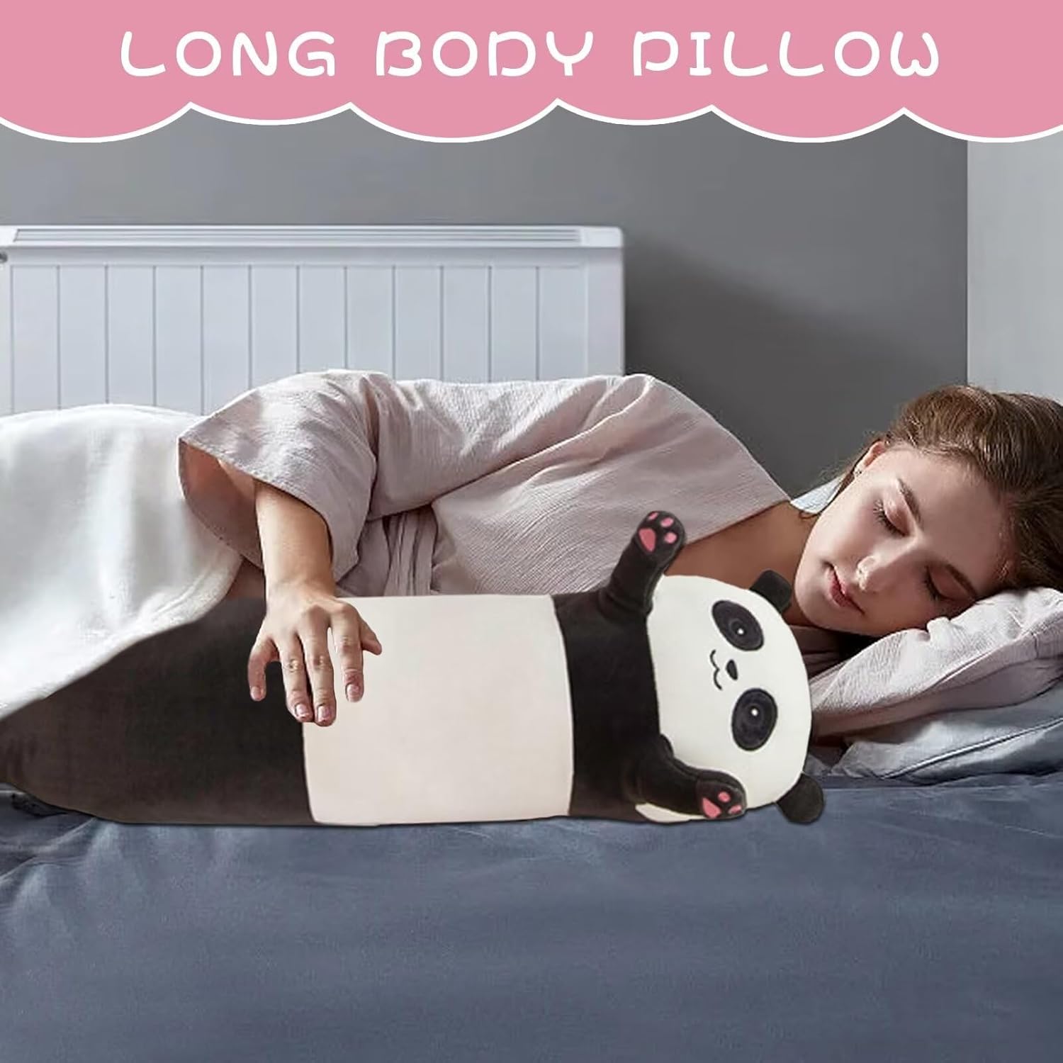 GHTMONY Panda Plush Body Pillow