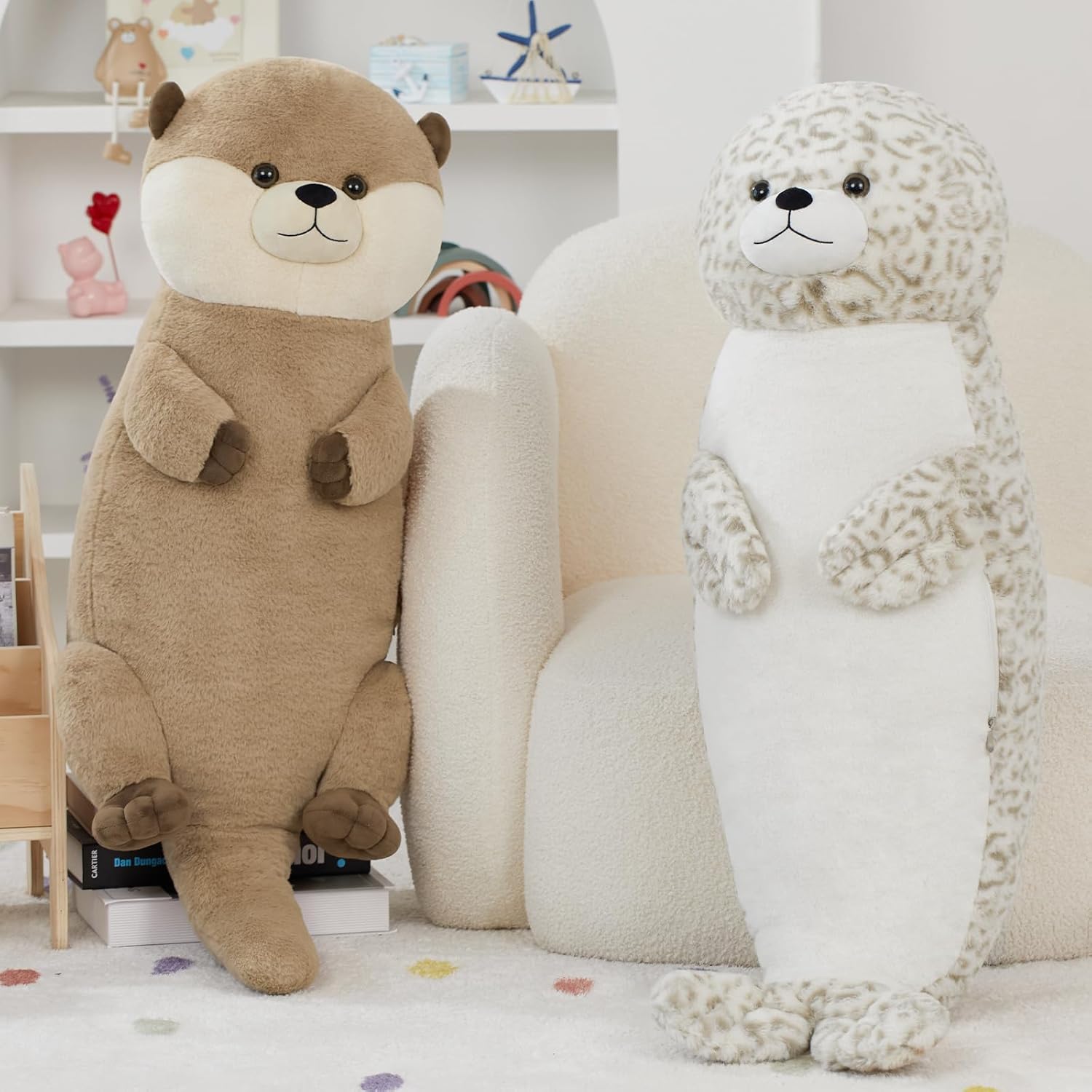 Tezituor 39 Inch Giant Otter Plush Pillow