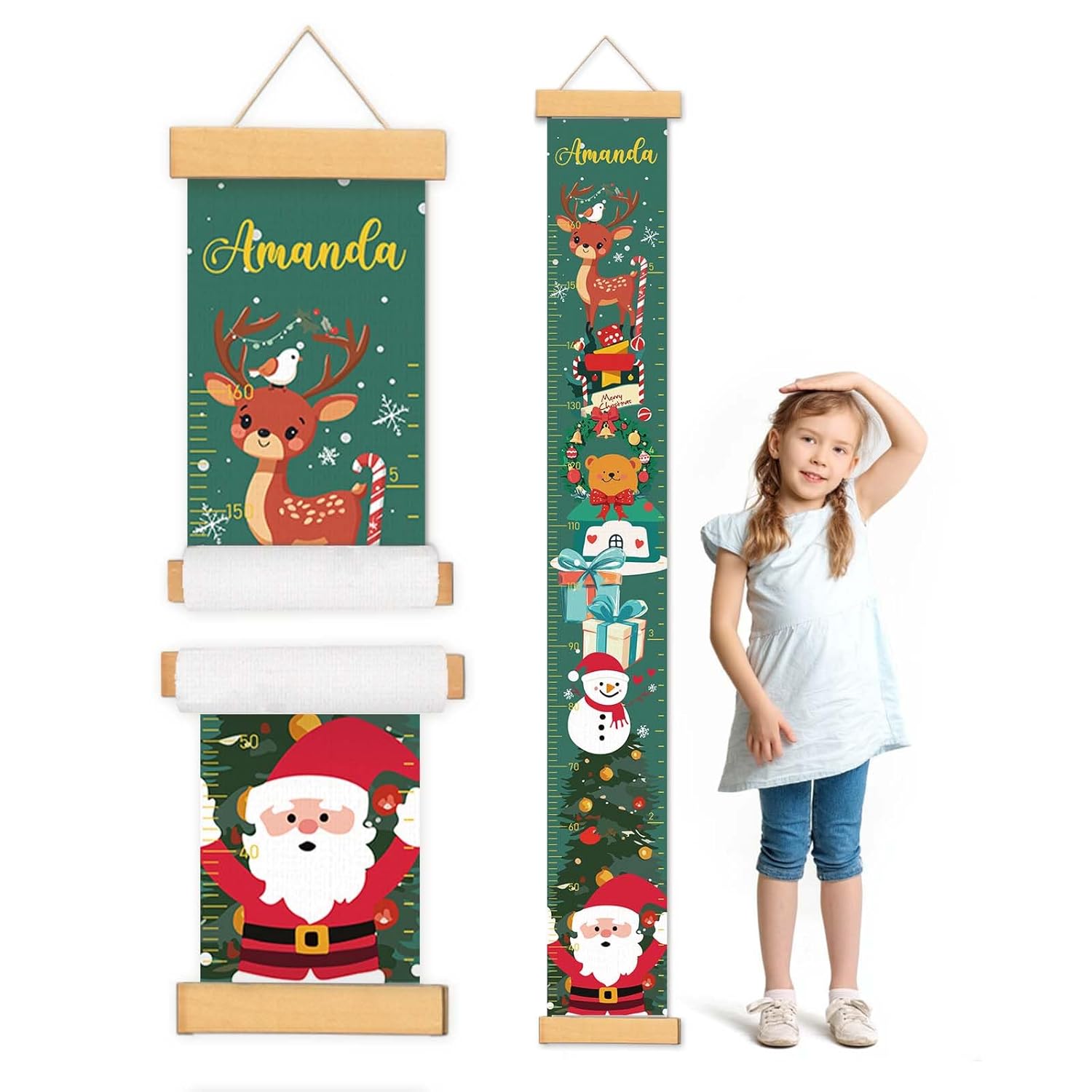 Personalized Name Growth Chart for Wall