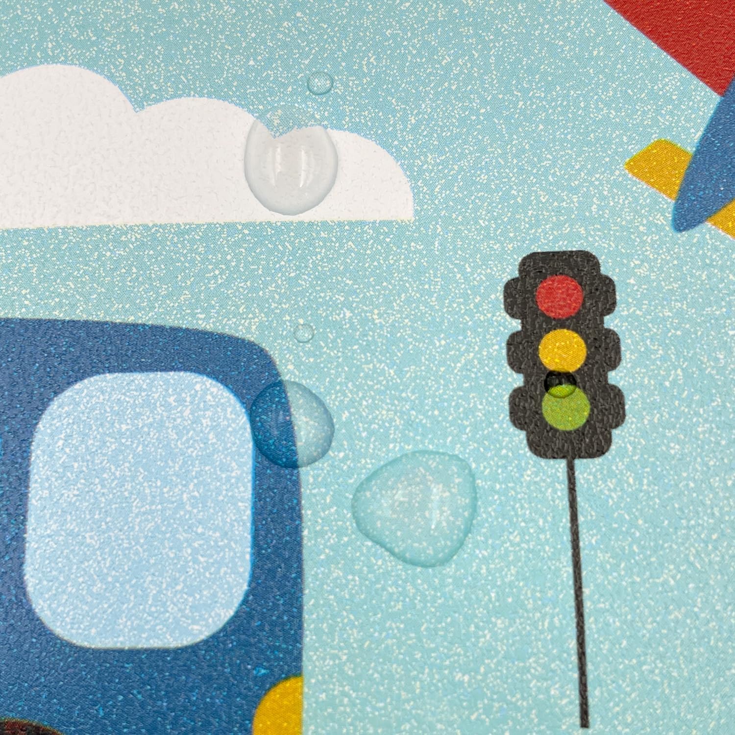 Yifely Traffic Car Wall Decor Sticker