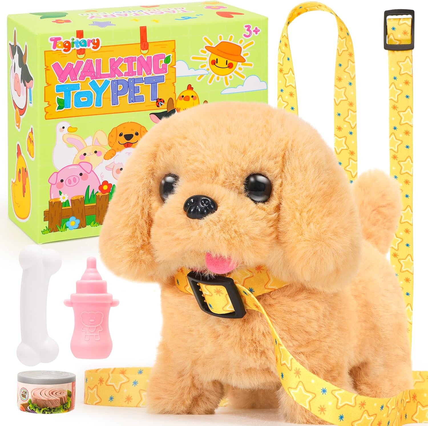 Tagitary Plush Walking Dog Toy 1