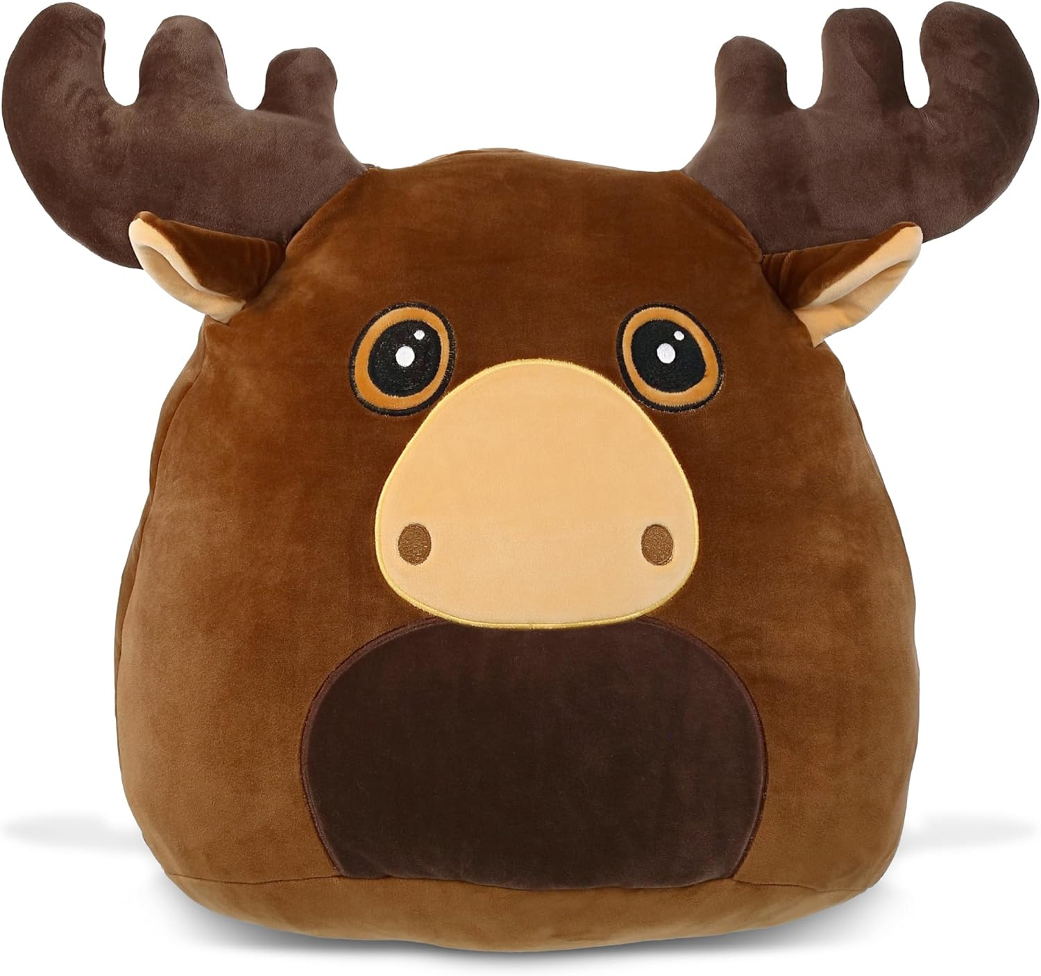 DolliBu Snug Mooshies Moose Plush Toy 17 inches