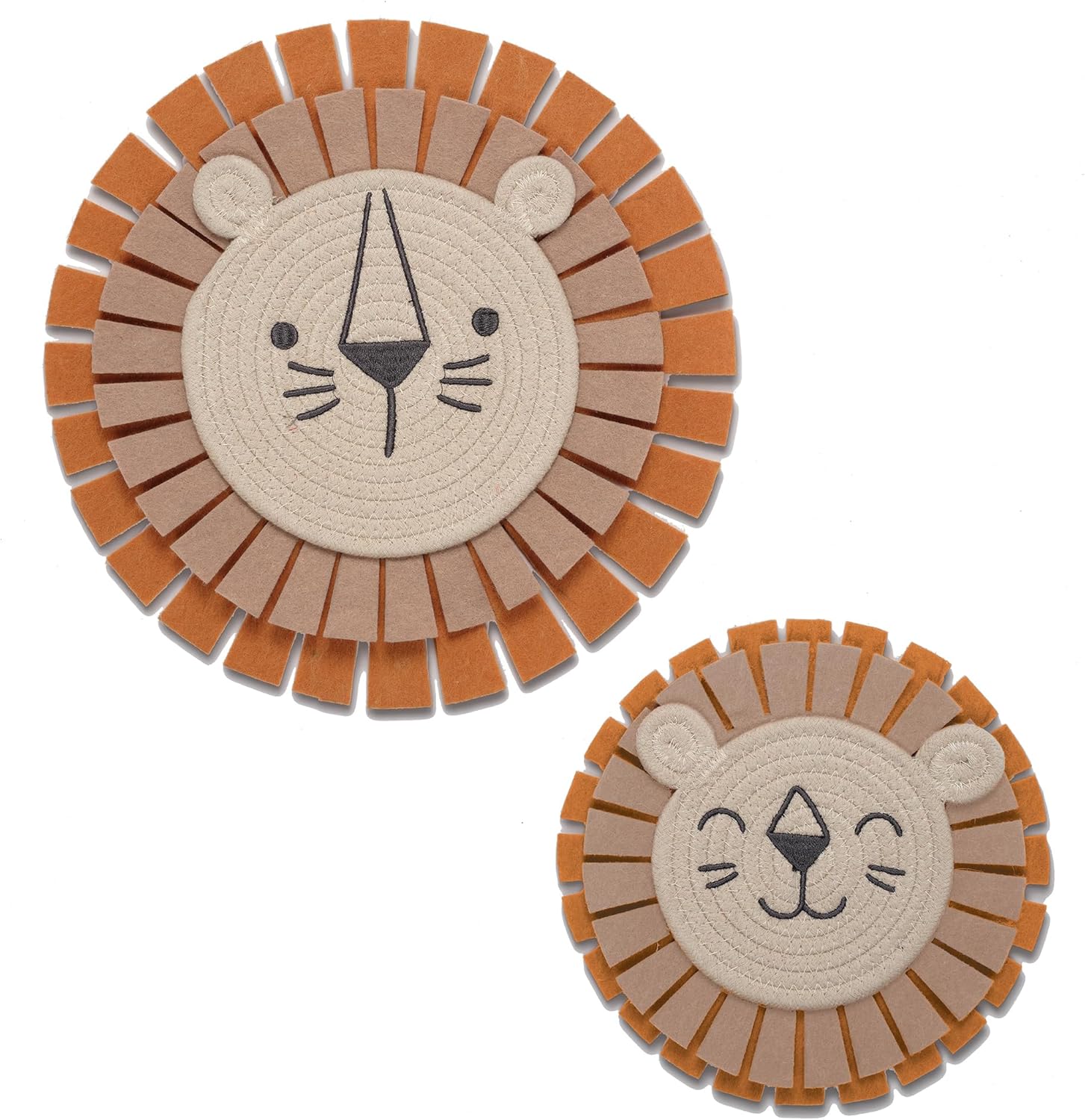 Jungle Adventure Lion Wall Decor 2-Piece