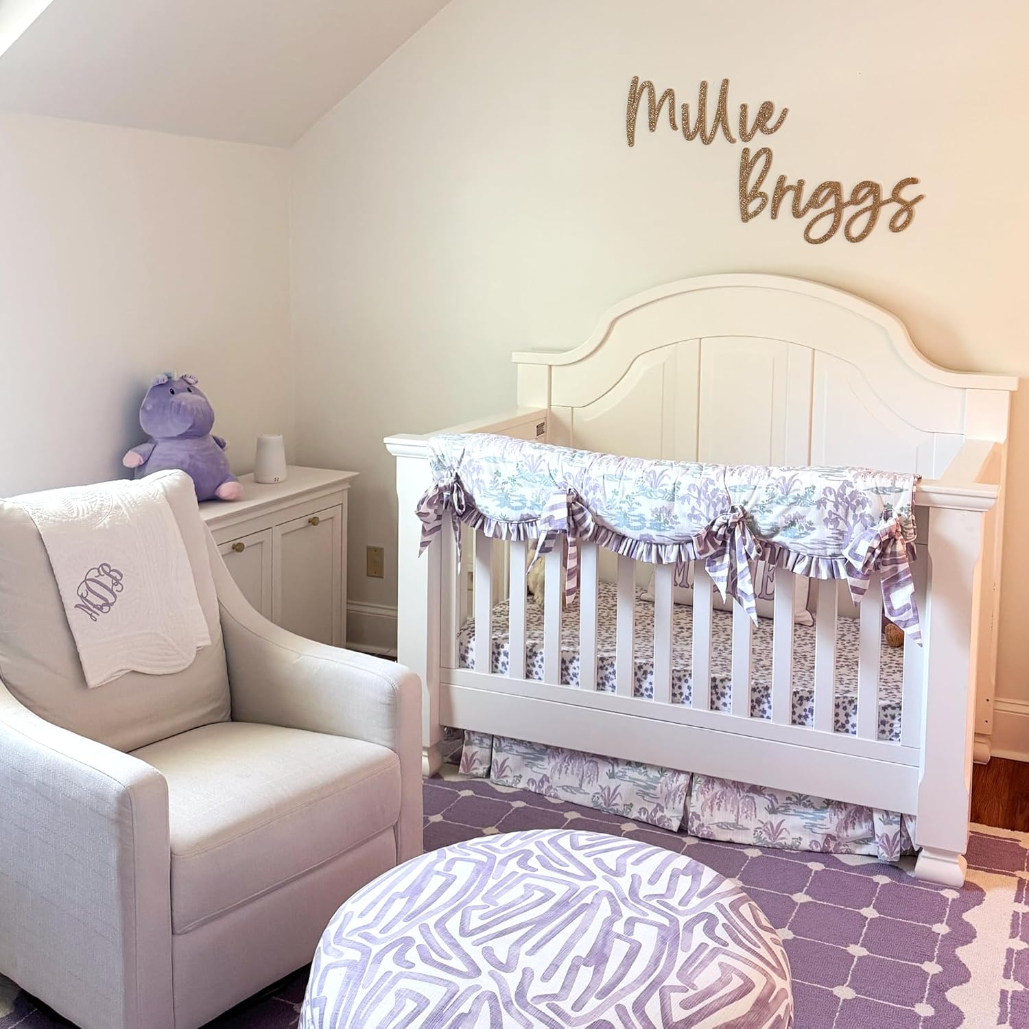 Custom Acrylic Baby Name Sign for Nursery Decor