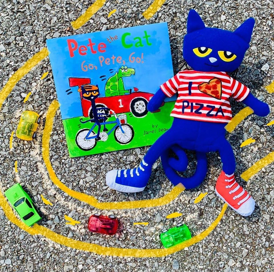 MerryMakers Pete The Cat Blue Cat Plush Toy