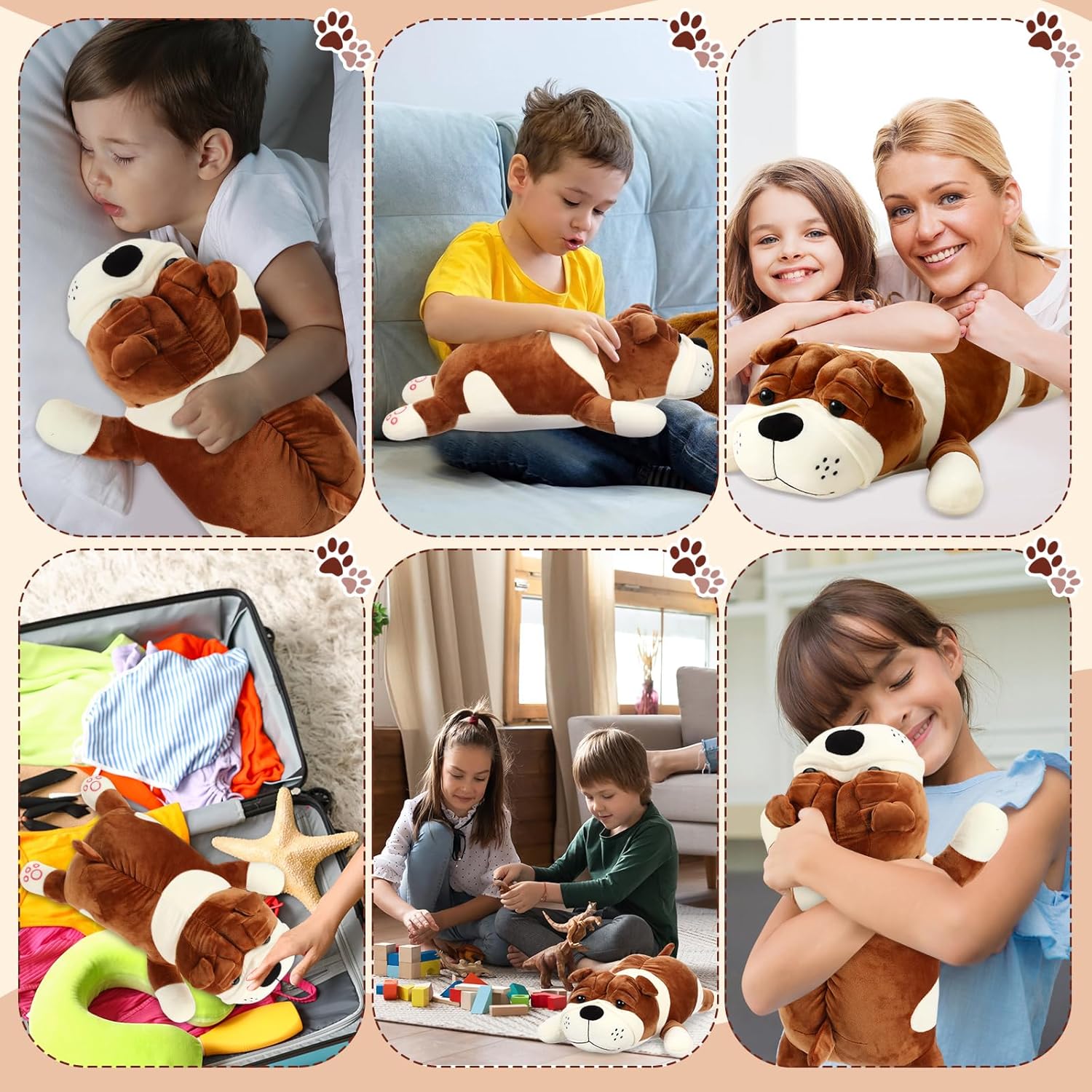 177 In Huggable Dog Plush Toy