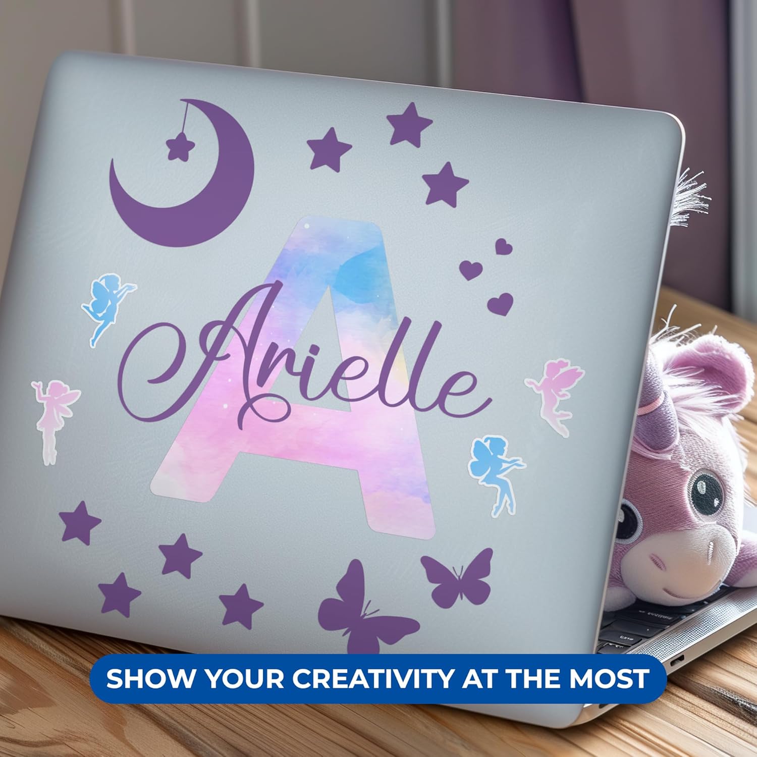Customizable Name Wall Decals for Girls Room Decor