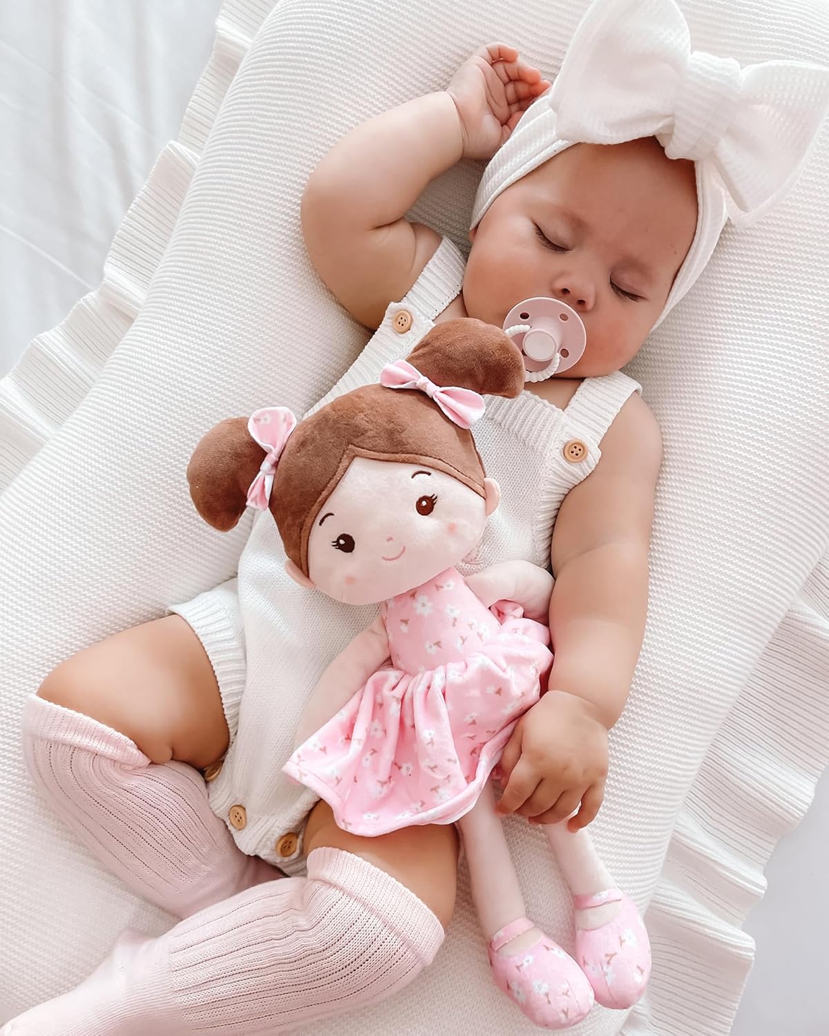 Soft Baby Doll Toys 12 Inches FloraBelle Pink