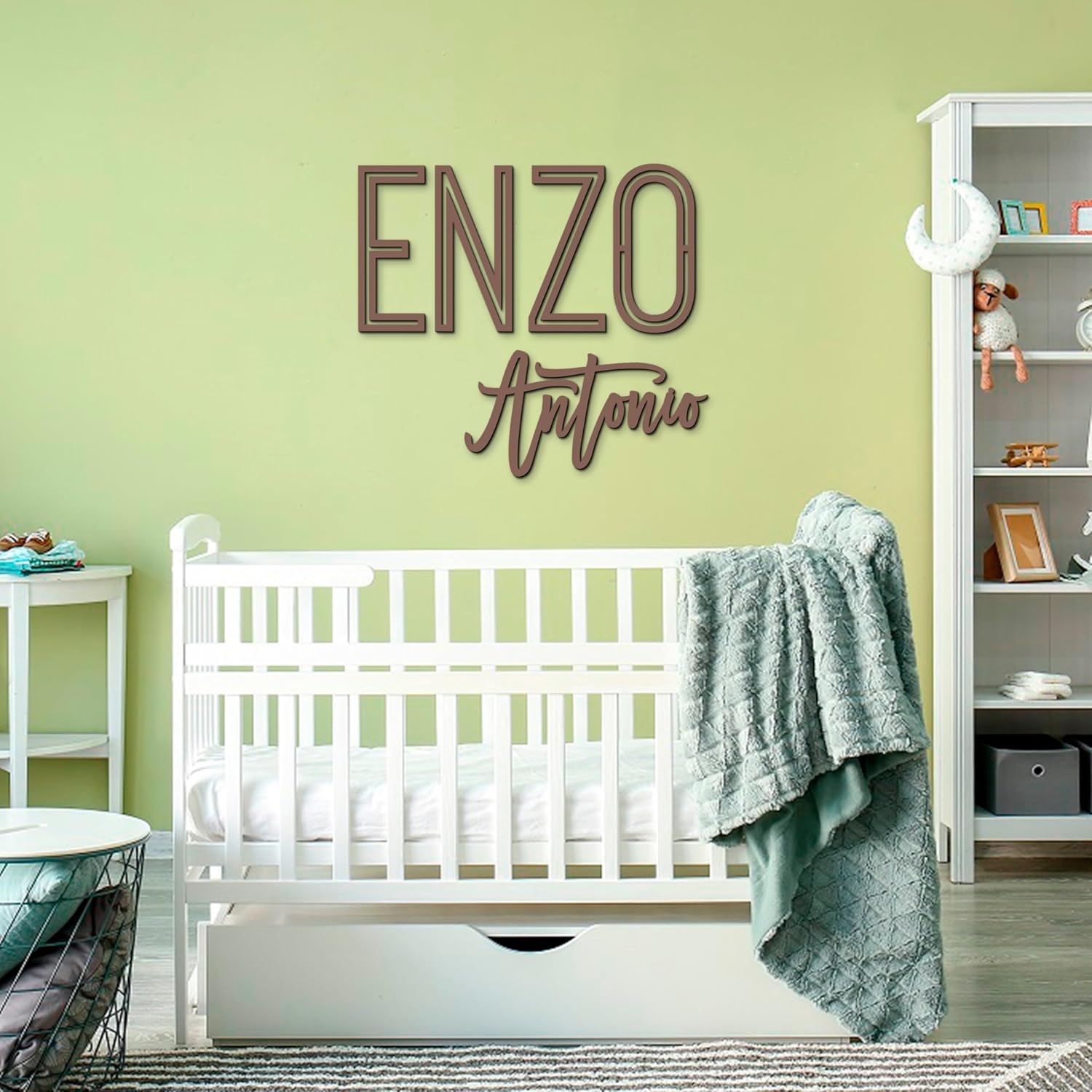 Woodland Personalized Name Sign for Kids Room