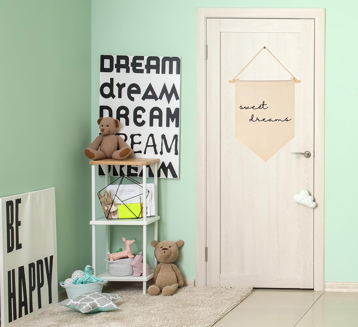Sweet Gifts Dreams Theme Flag Wall Decor