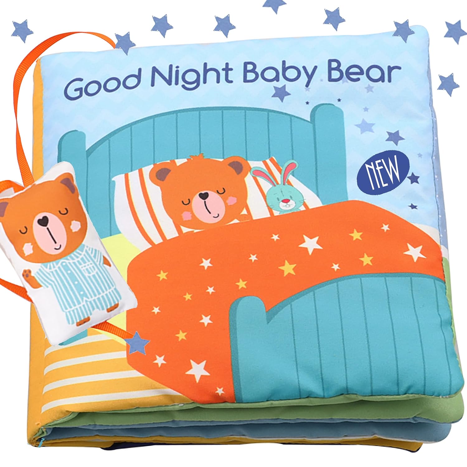 Teddy Bear Baby Book Activity Soft Book