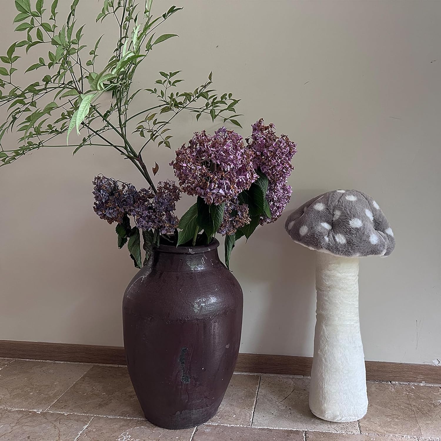 Hofun4U Mushroom Plush Pillow - 30 Inch 1