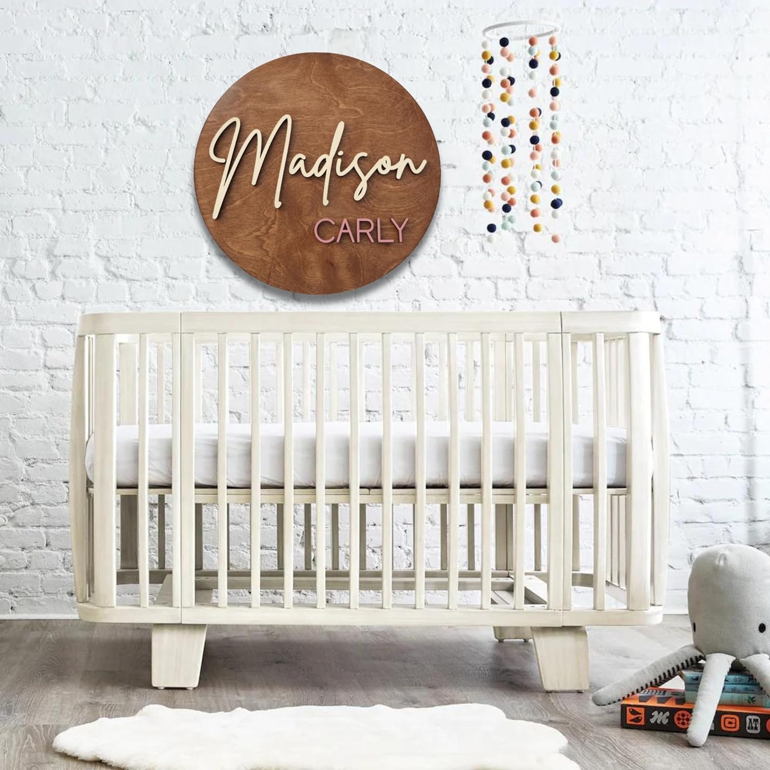Custom 3D Baby Name Sign 1