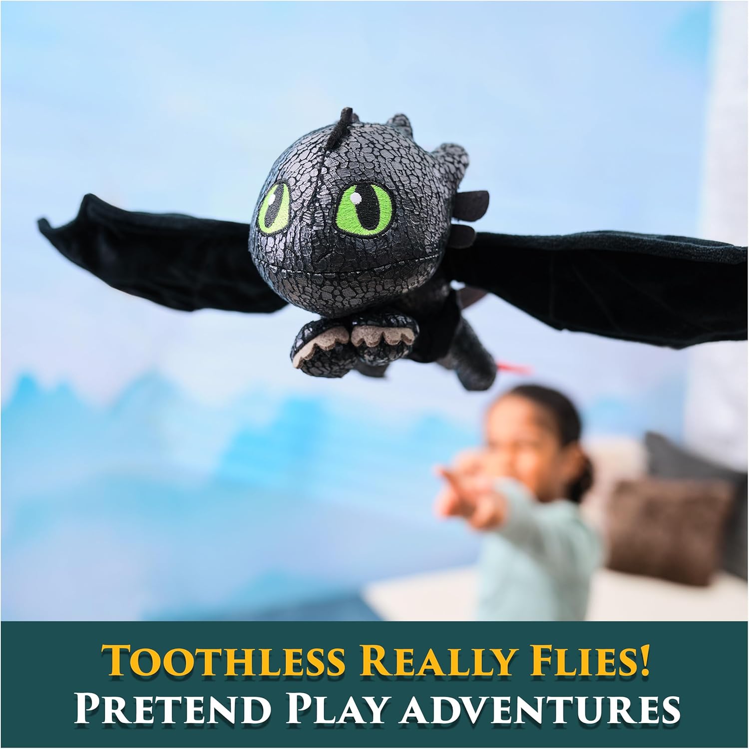 Dreamworks Dragons Toothless Plush Toy 12 Inch