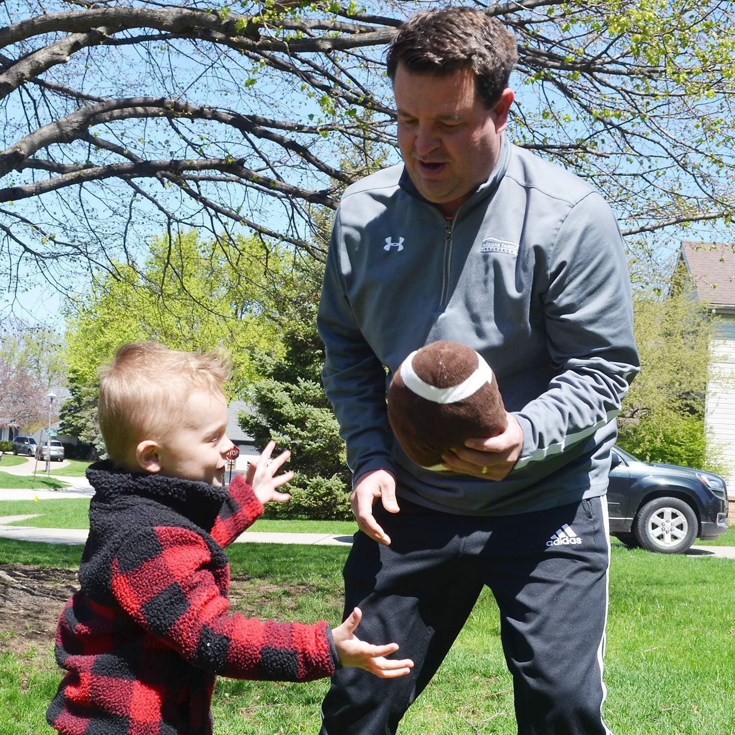 Football Plush Pillow for Boys 1-3 Years