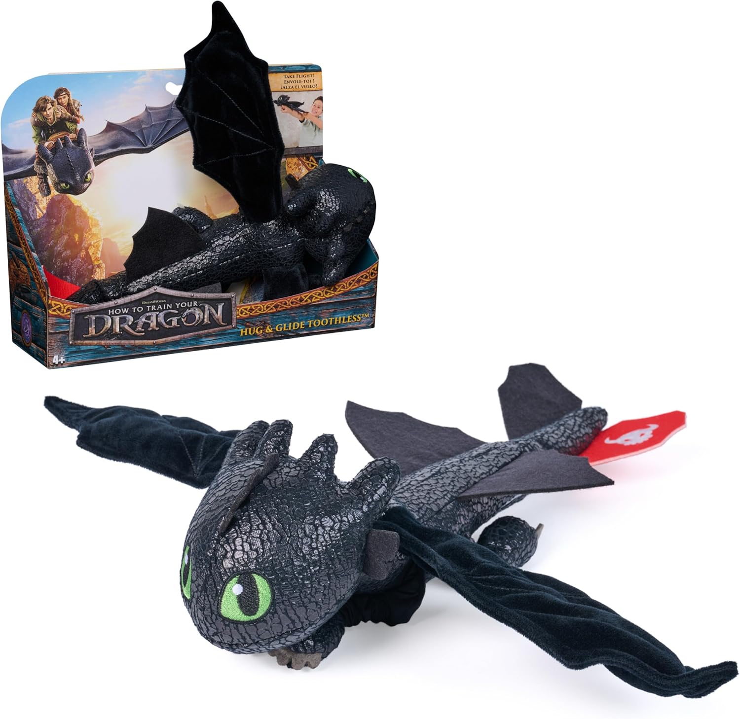 Dreamworks Dragons Toothless Plush Toy 12 Inch