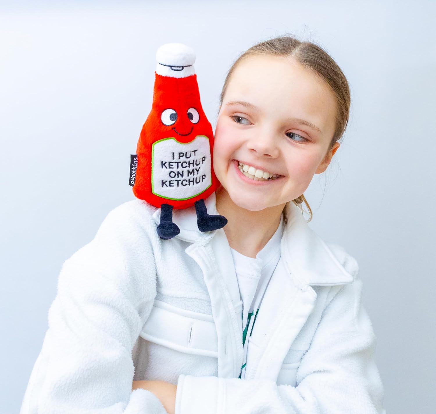 Ketchup Plushie - Funny Ketchup Bottle Cute Plush Figure