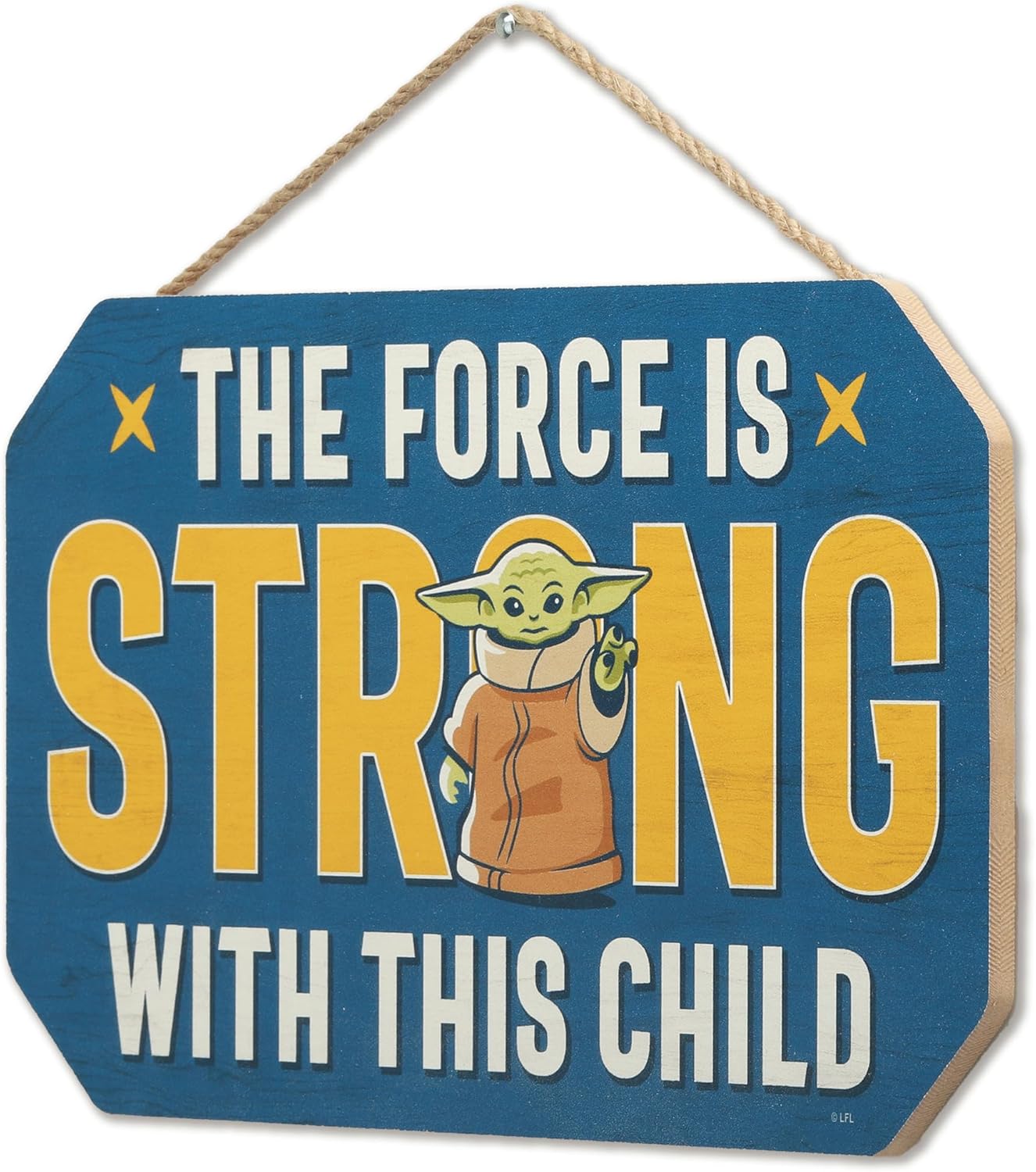 Disney Star Wars Baby Yoda Wall Sign