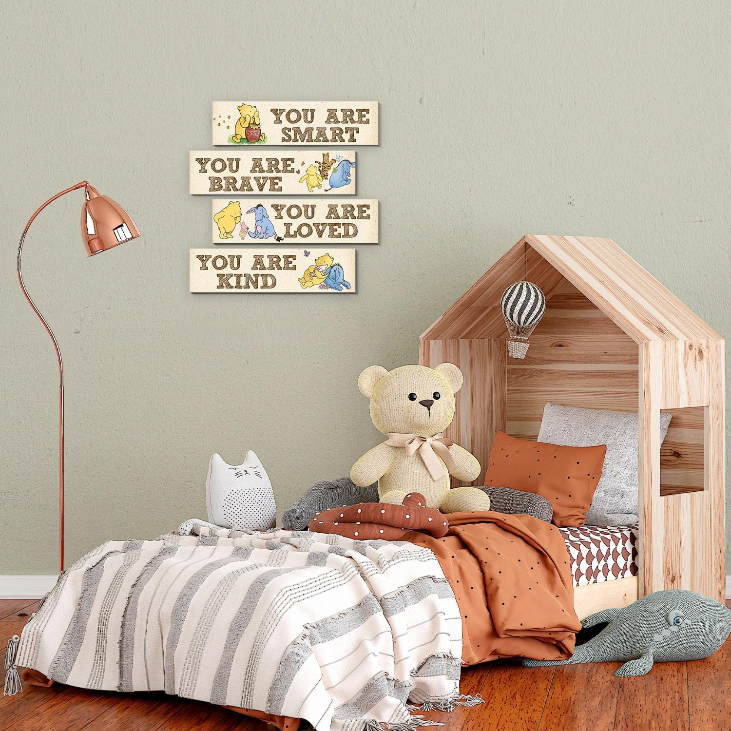 Winnie The Pooh Wall Decor 4pcs