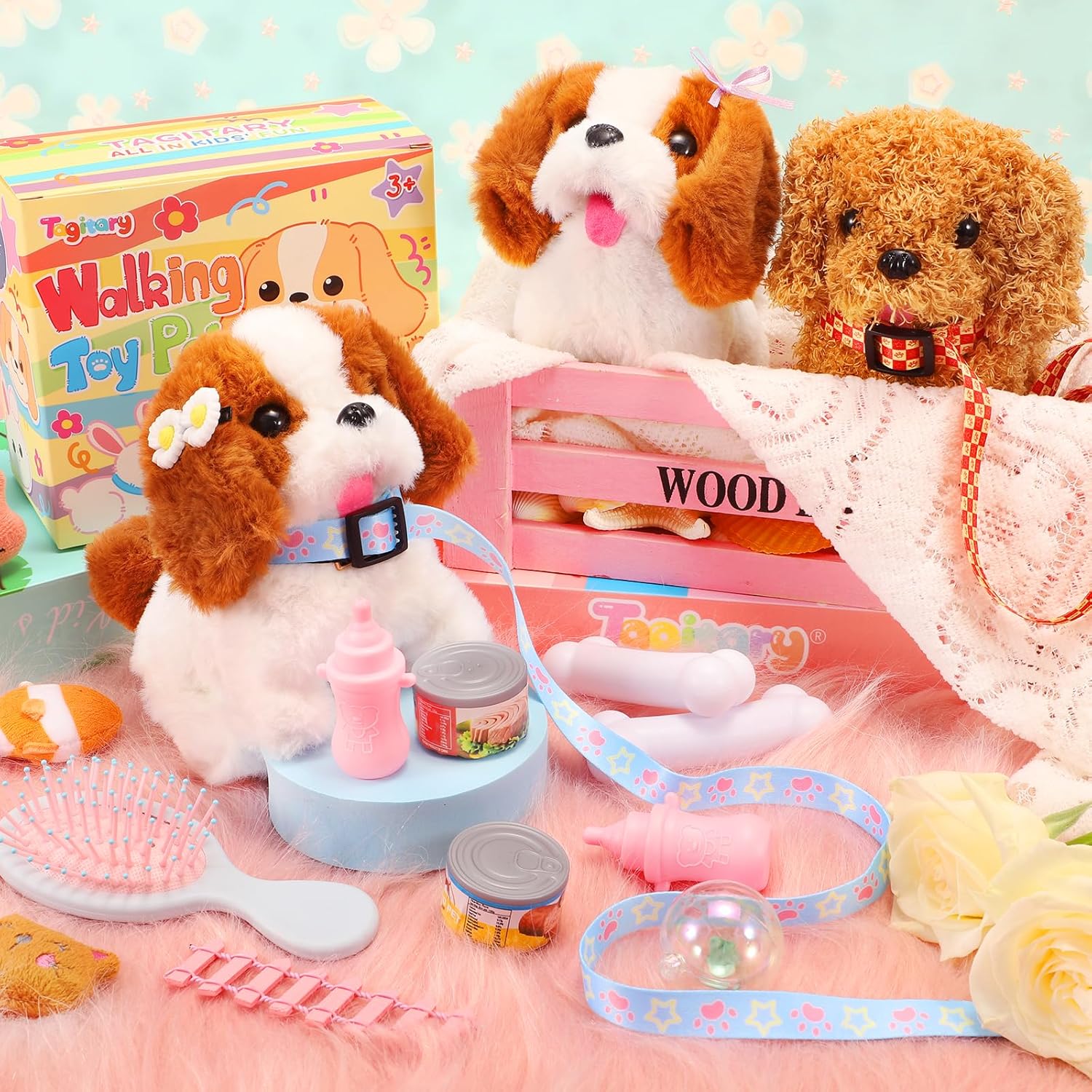 Tagitary Plush Interactive Dog Toy