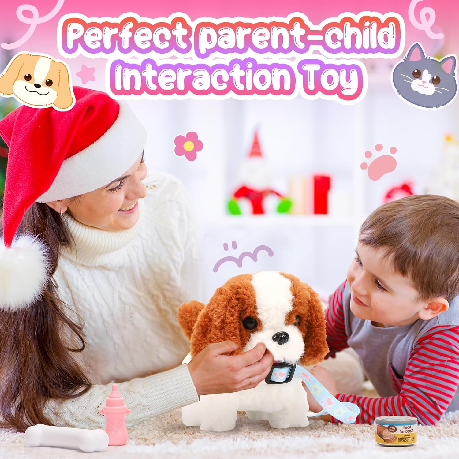 Tagitary Plush Interactive Dog Toy
