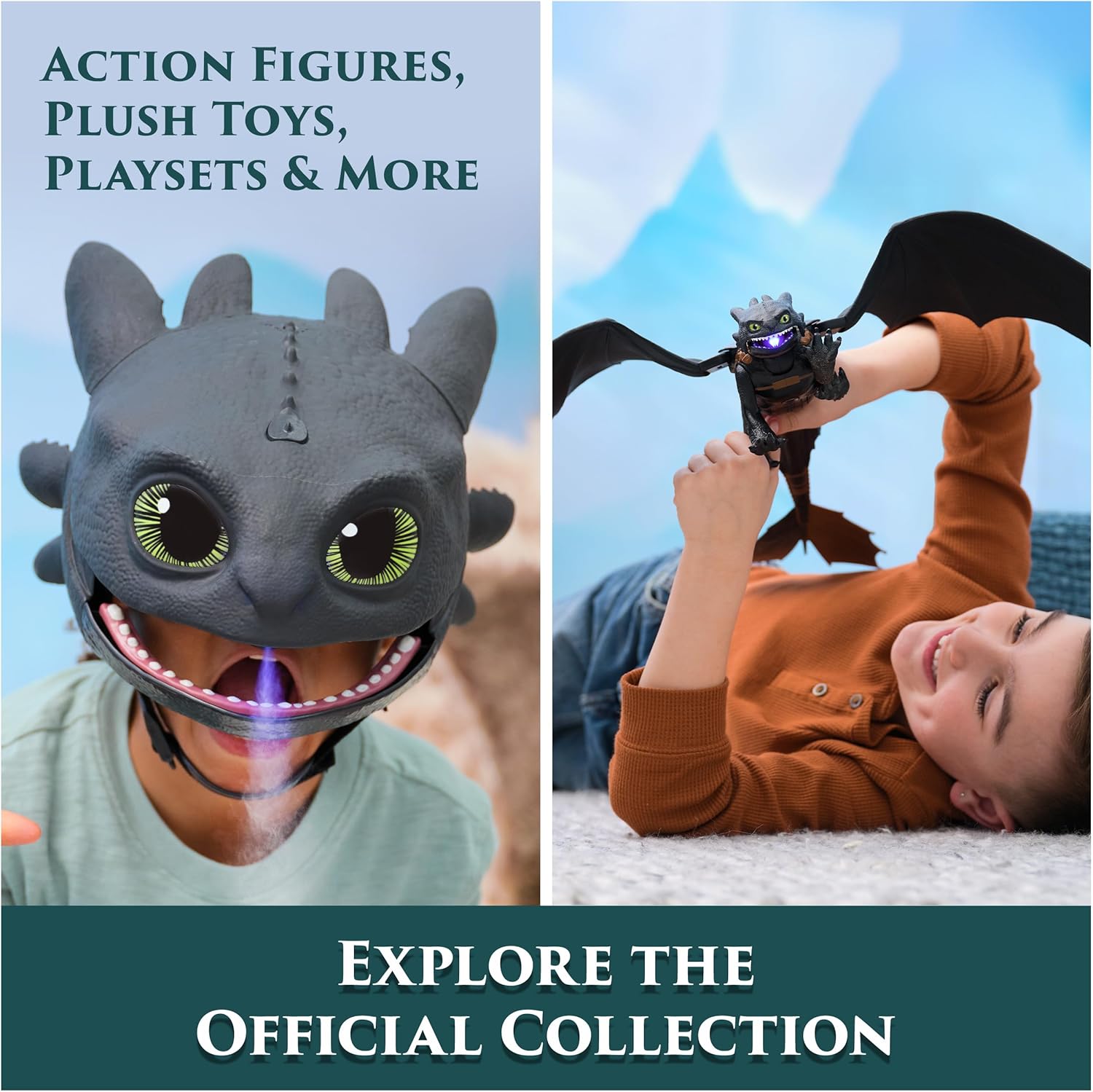 Dreamworks Dragons Toothless Deadly Nadder Plushies