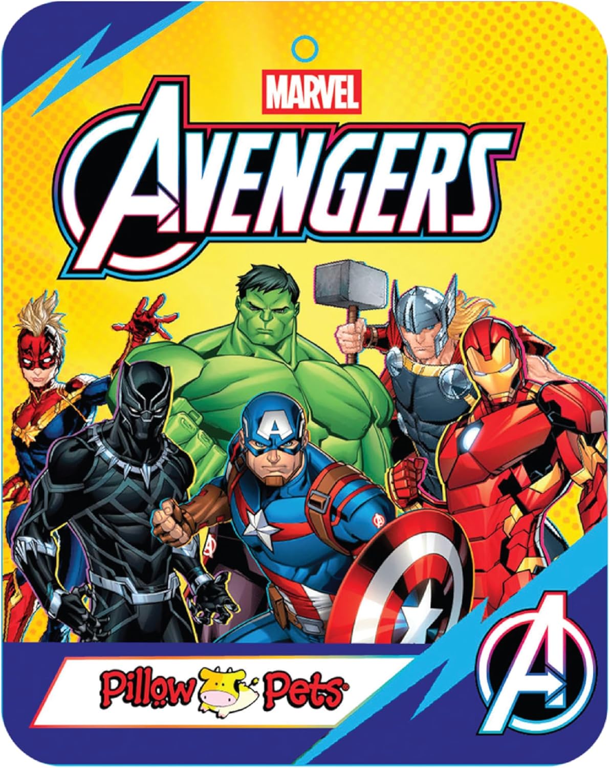 Marvel Large Hulk Plush Pillow