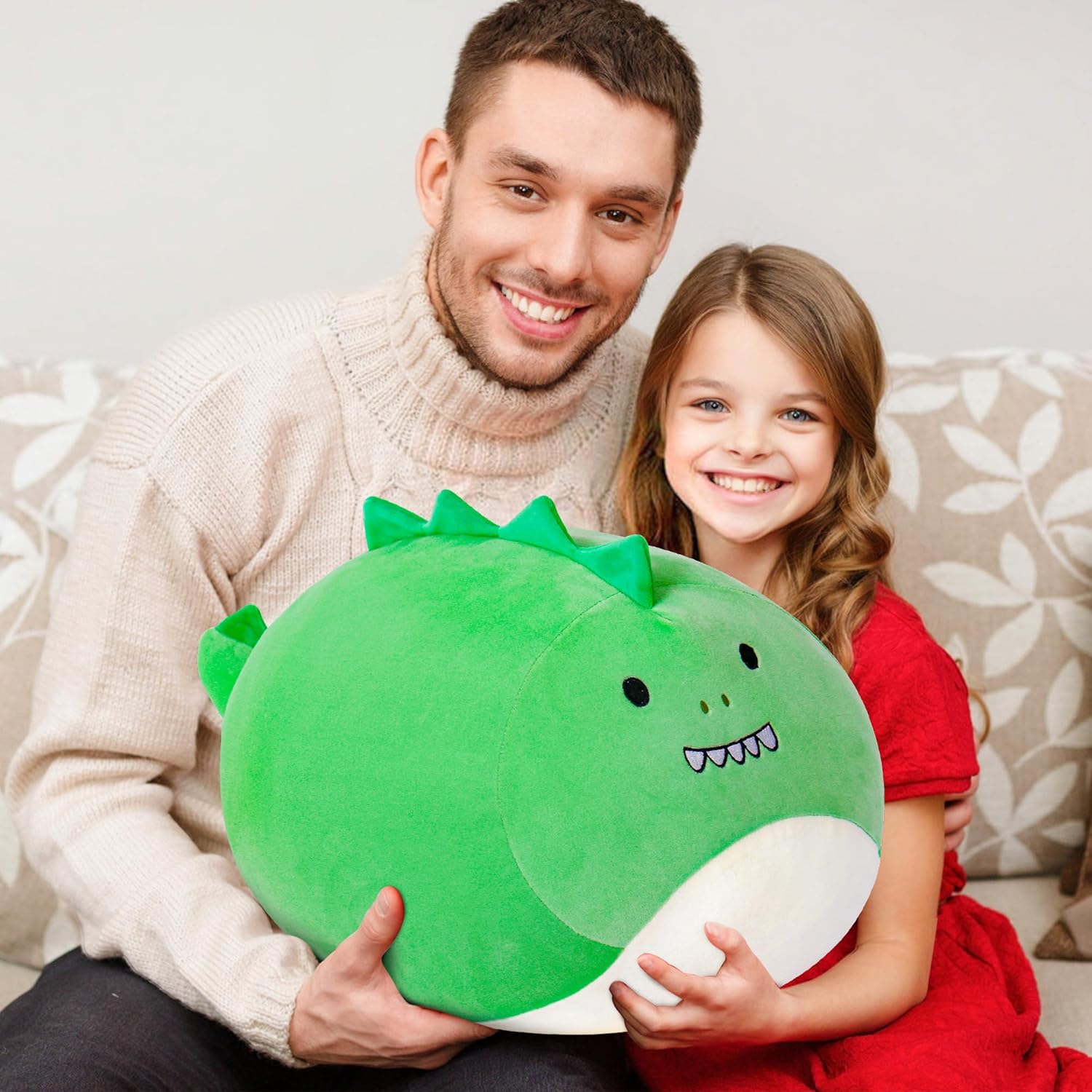 Wepop 20in Dinosaur Plush Pillow