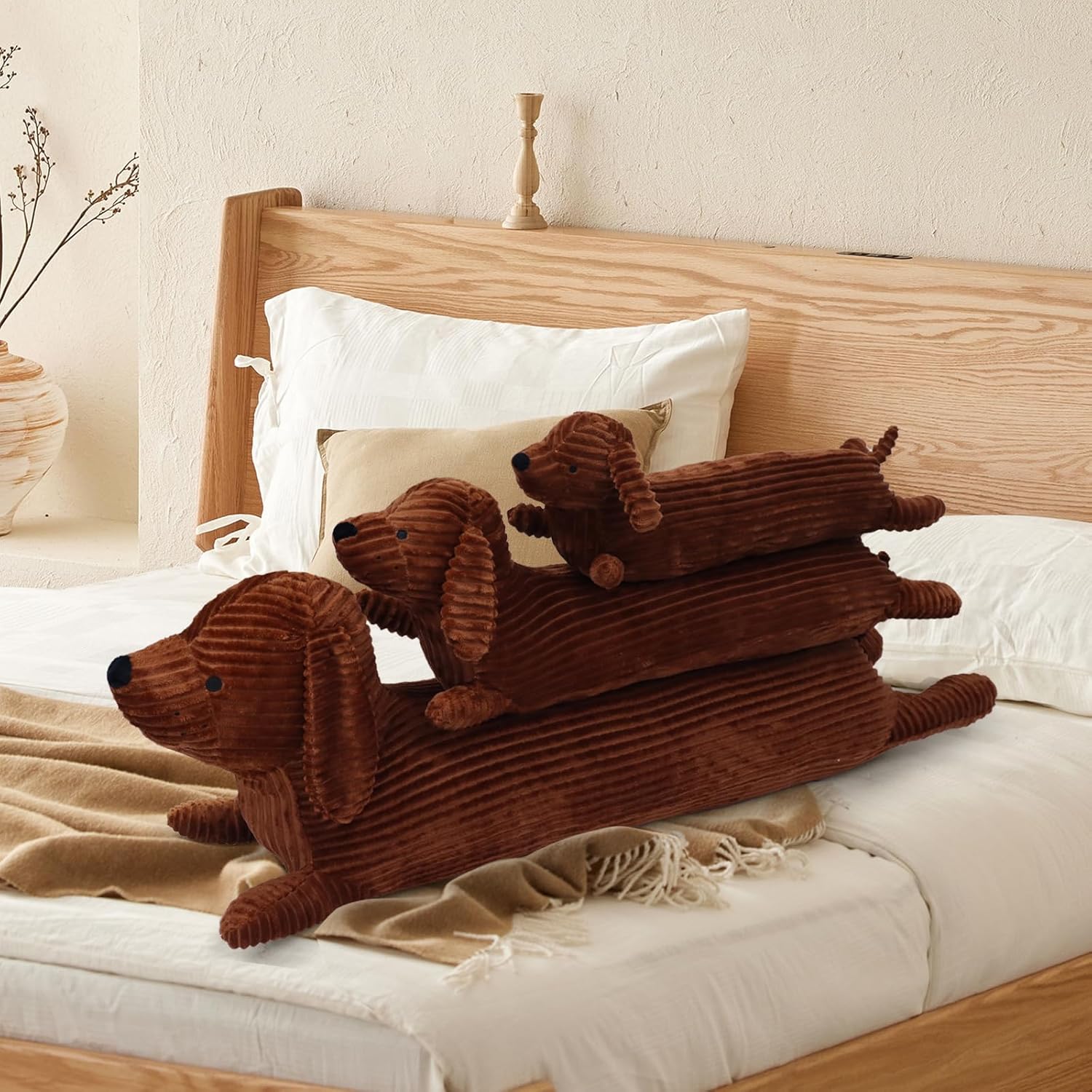 Enhopty 196 Inch Giant Dachshund Plush Pillow