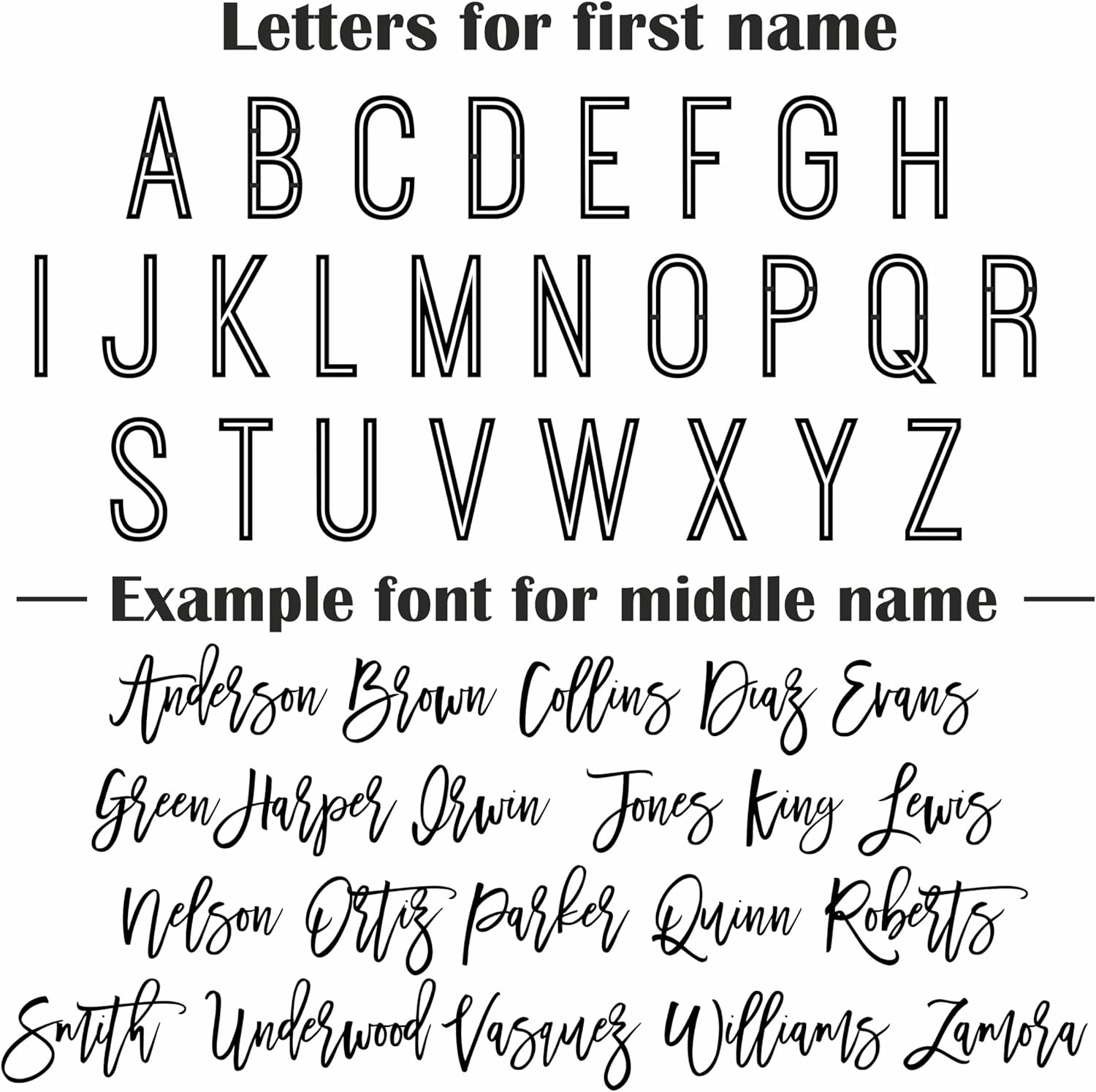 Woodland Personalized Name Sign for Kids Room