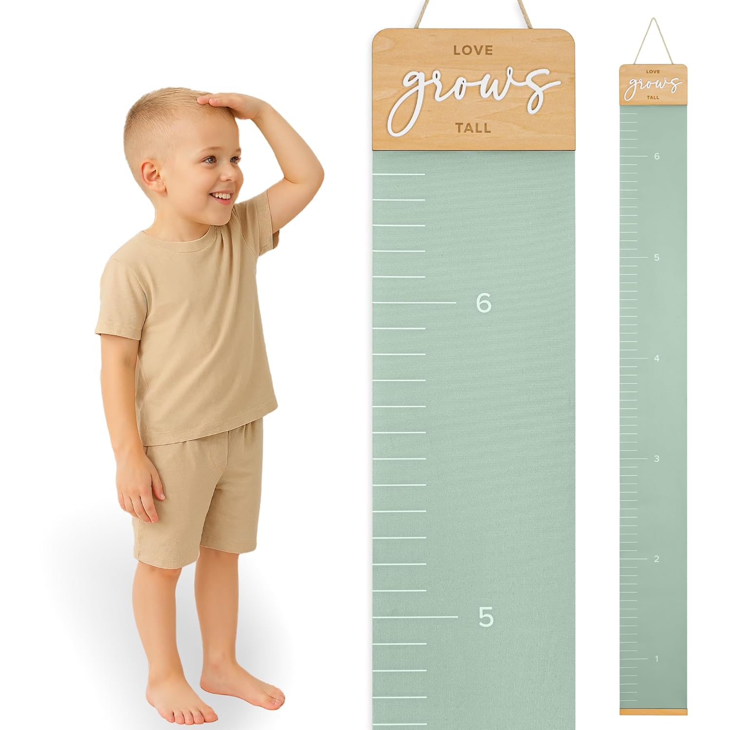 KIBAGA Kids Wall Growth Chart