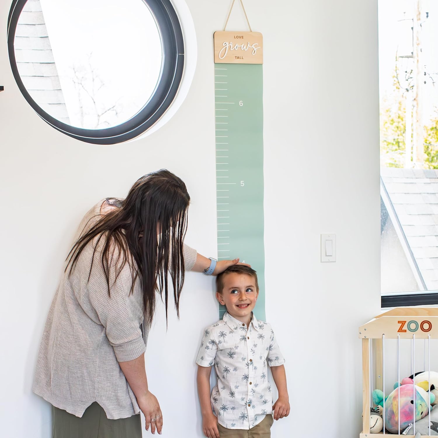 KIBAGA Kids Wall Growth Chart
