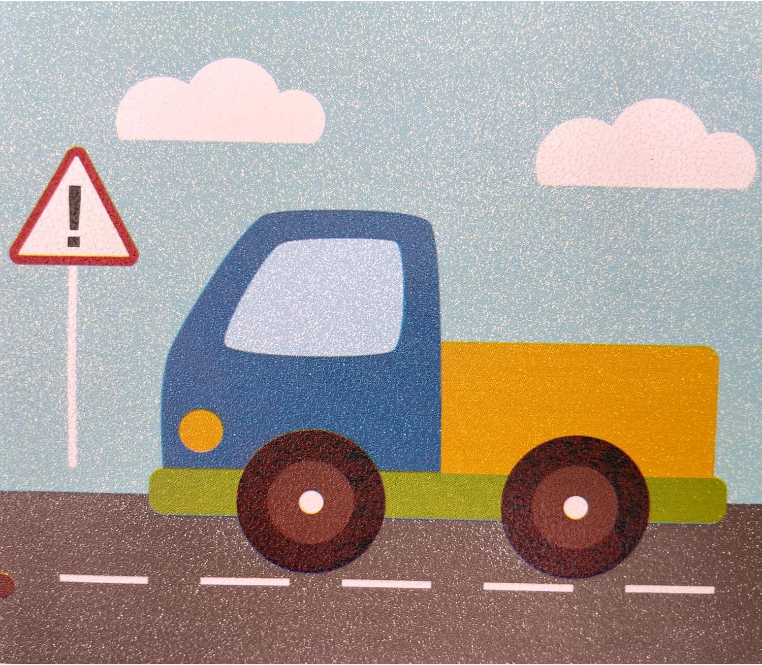 Yifely Traffic Car Wall Decor Sticker