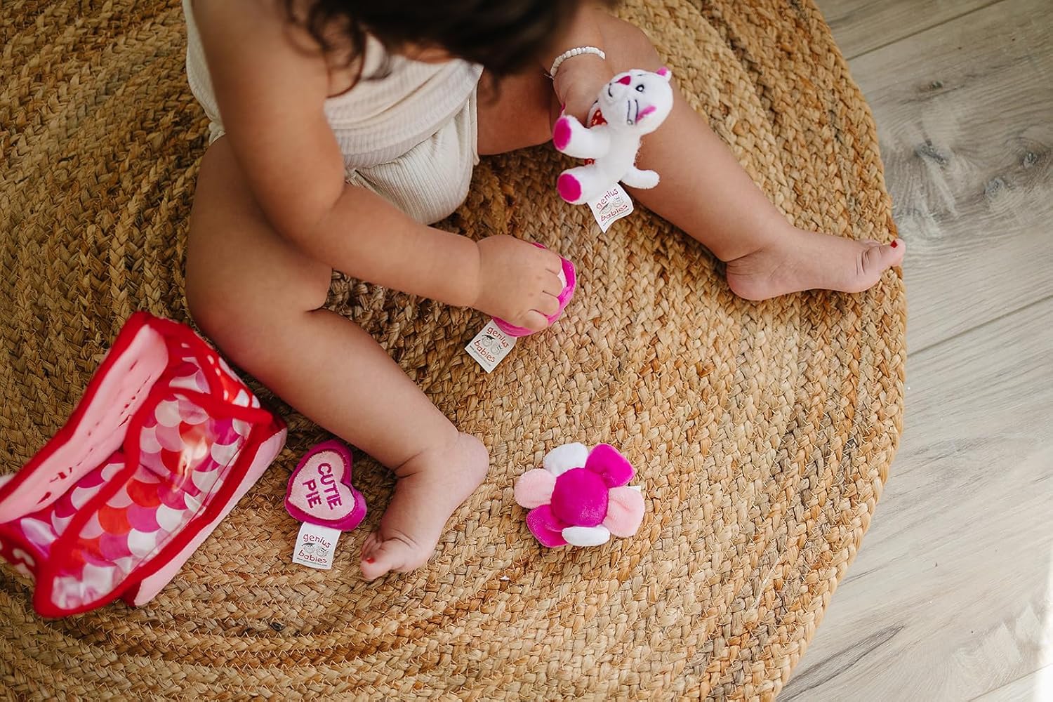 Valentines Day Baby Toy Set for Newborns and Toddlers