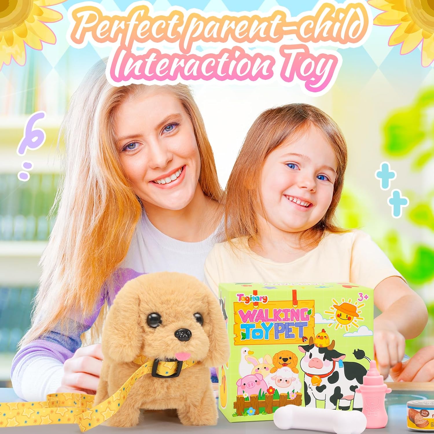 Tagitary Plush Walking Dog Toy 1