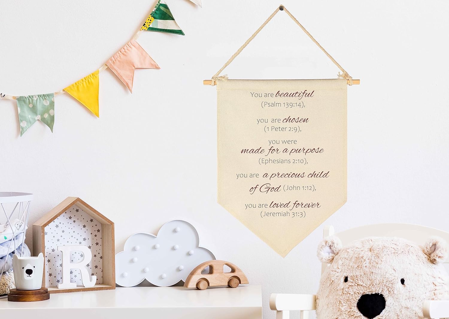 You Are Beautiful Baby Shower Banner