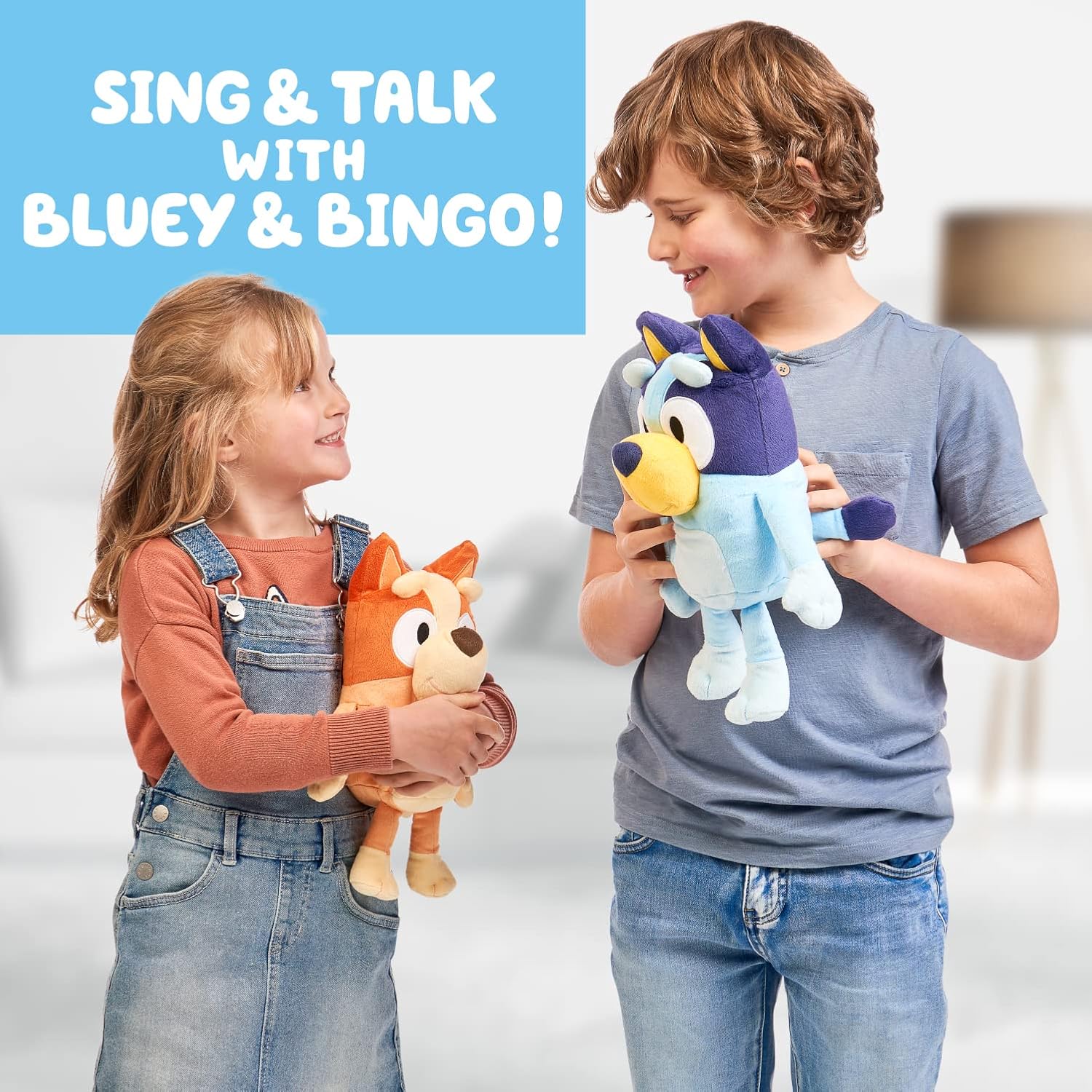 Bluey 12 Talking Bingo Plush