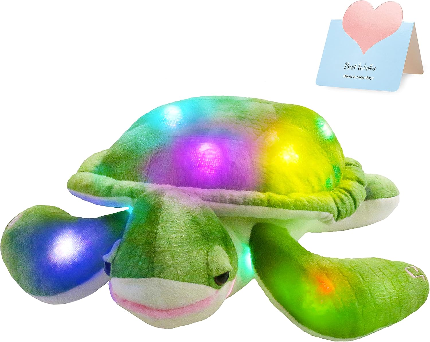 Glow Guards Musical Sea Turtle Plush Pillow