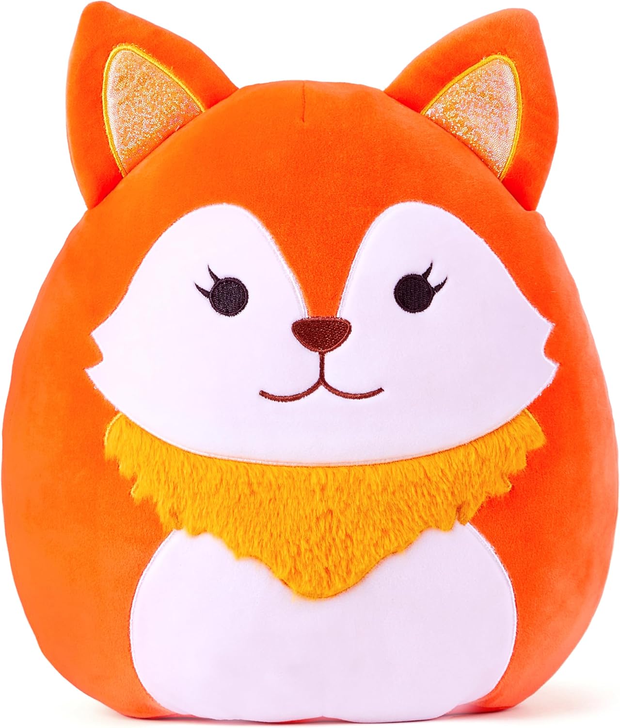 Large Fox Plush Pillow Stuffed Animal Toy