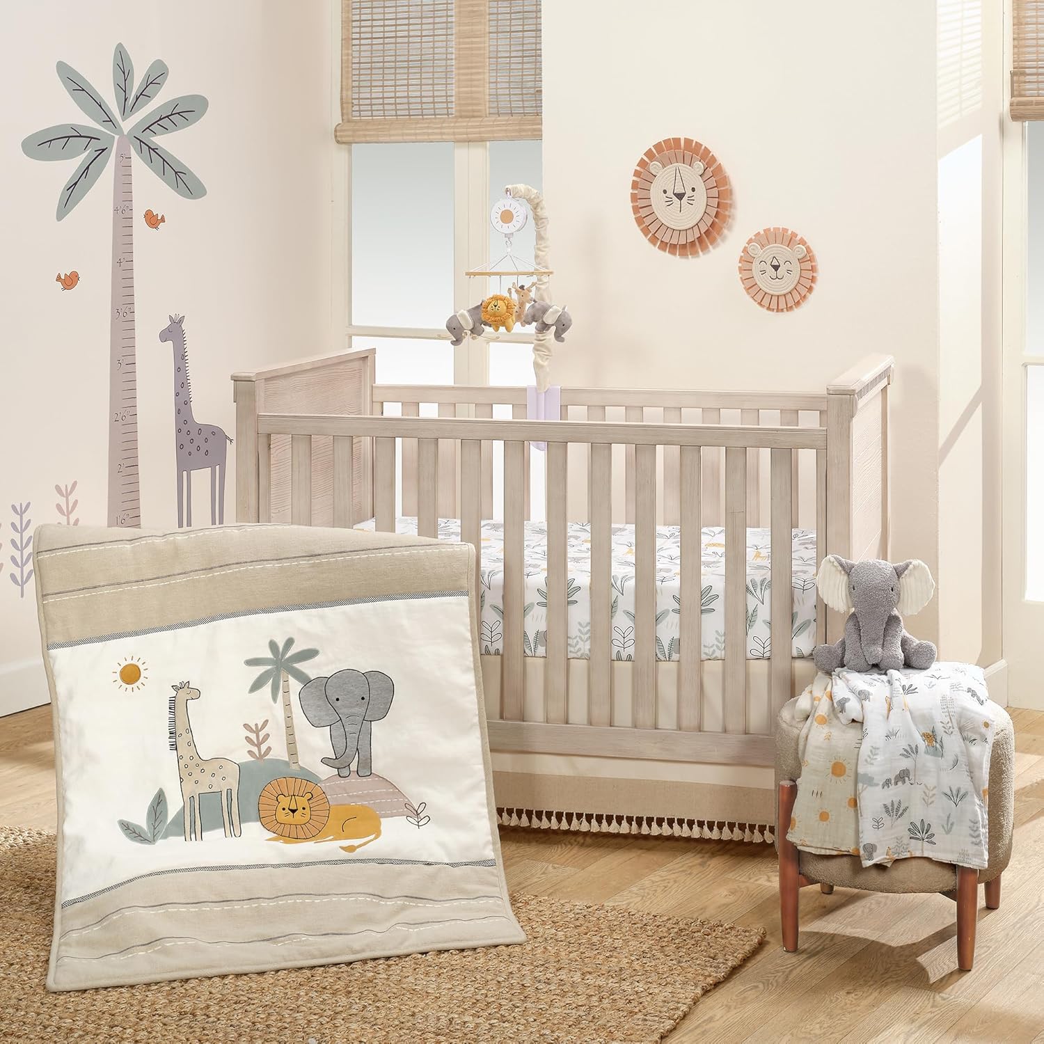 Jungle Adventure Lion Wall Decor 2-Piece