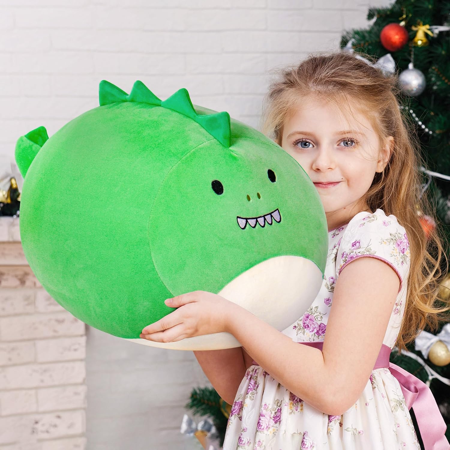 Wepop 20in Dinosaur Plush Pillow