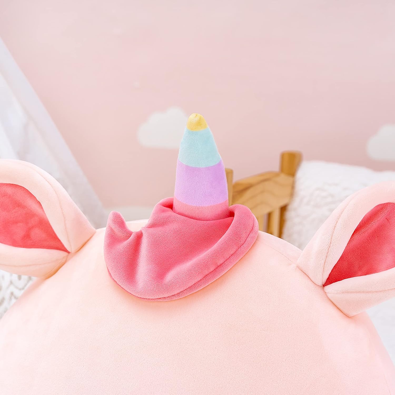 Stuffed Unicorn Plush Pillow Toy for Kids