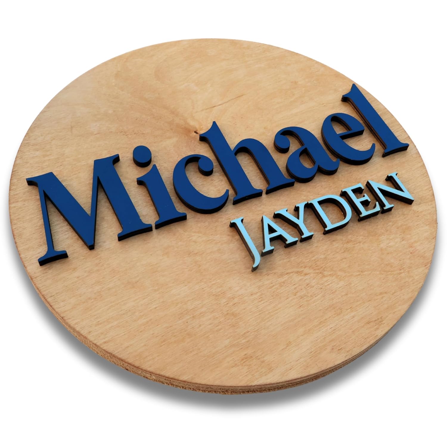 Custom 3D Baby Name Sign